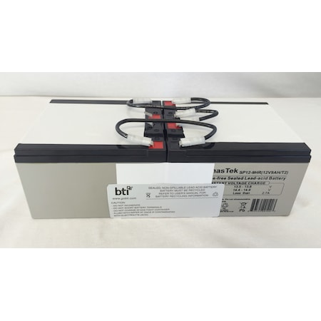 Battery Technology Replacement Maintenance-Free, Sealed Lead Acid Ups Battery Kit For RBC94-3U-BTI